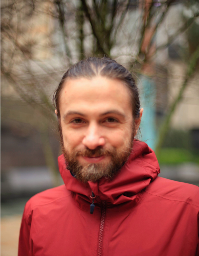 headshot of Sam Milsom, of Open Data Manchester