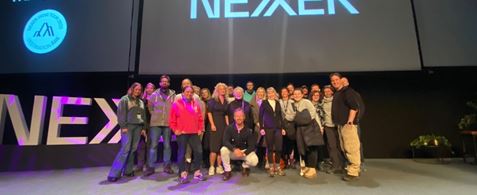 The Nexer Digital team with Nexer Group CEO Lars Kry