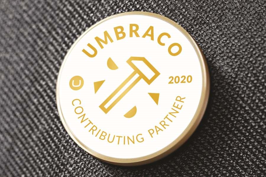 Umbraco Contributing Gold Partner 2020