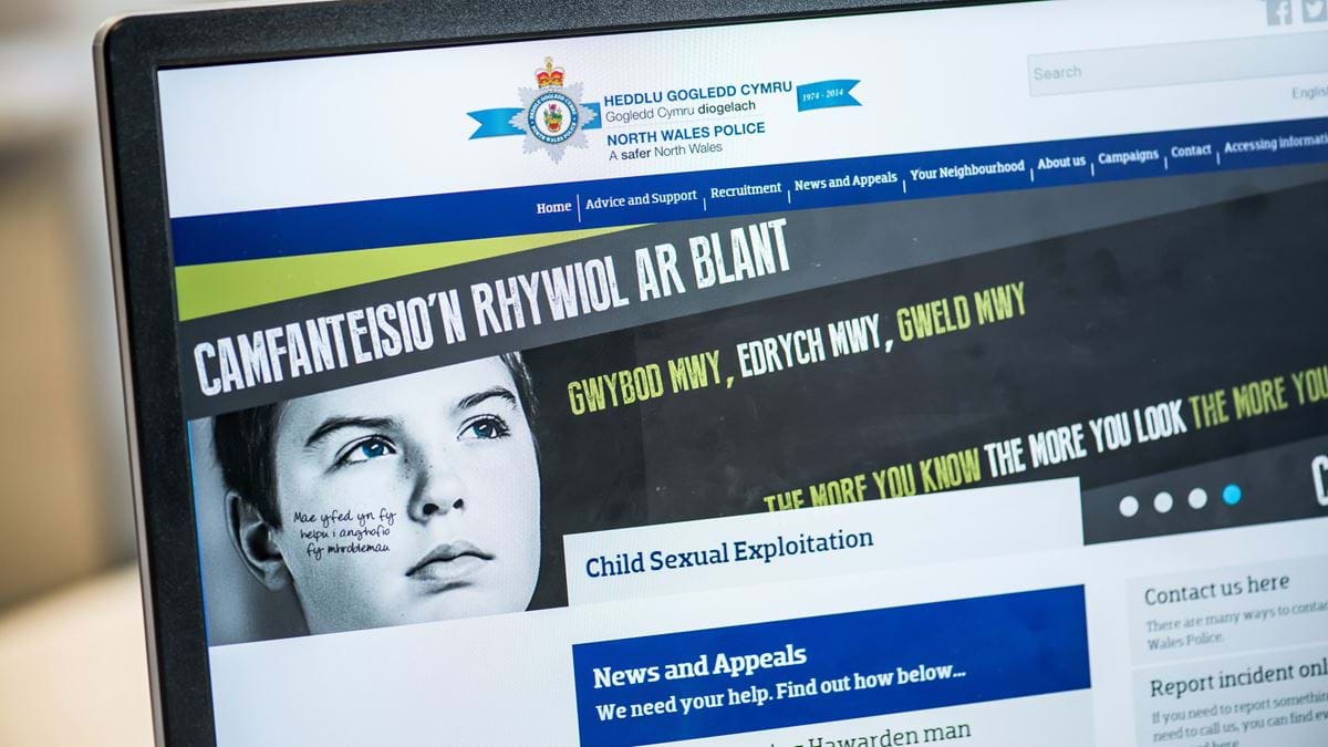 A screenshot of the top left corner of the NWP website