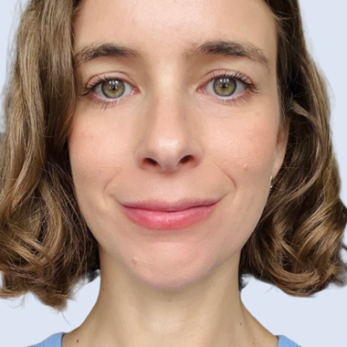 Headshot of Camp Digital speaker Ignacia Orellana. She has short brown hair and blue eyes, and is smiling at the camera.